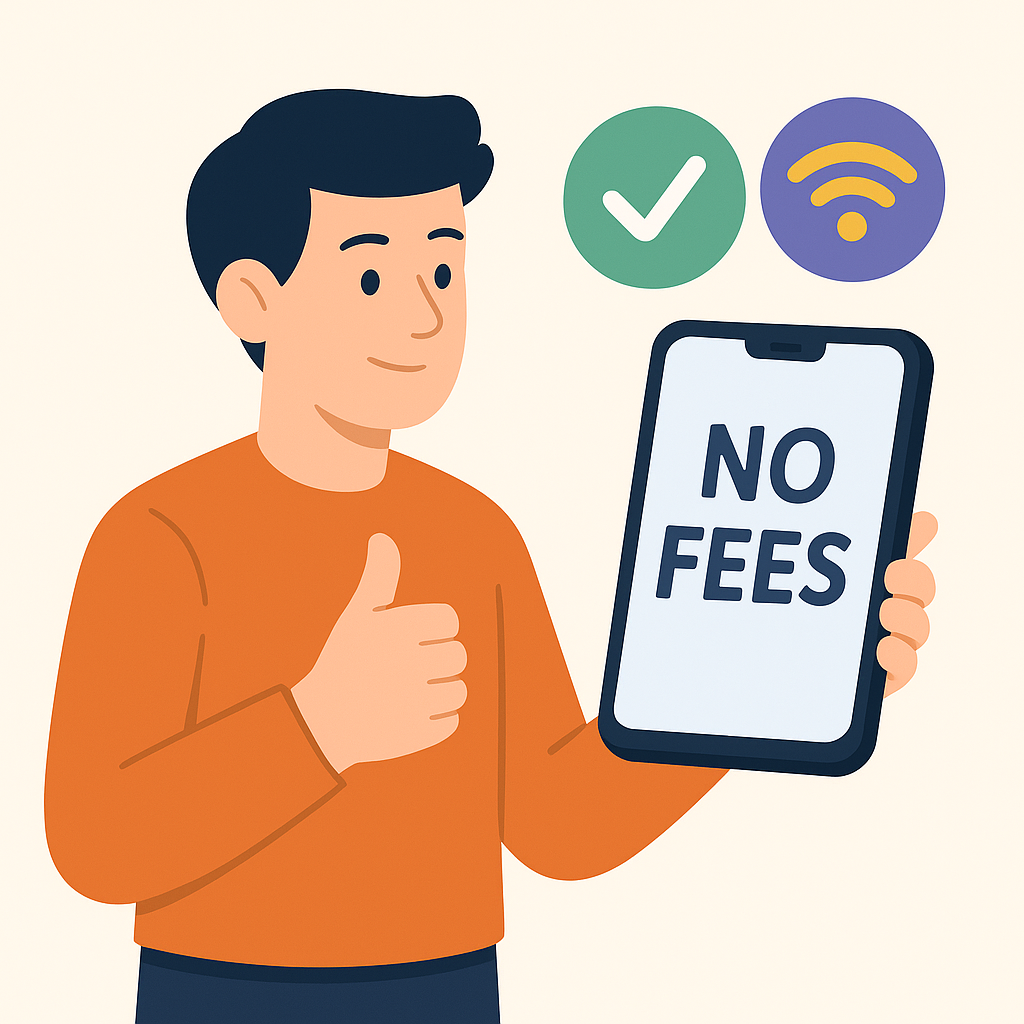 No Hidden Fees, No Data Throttling